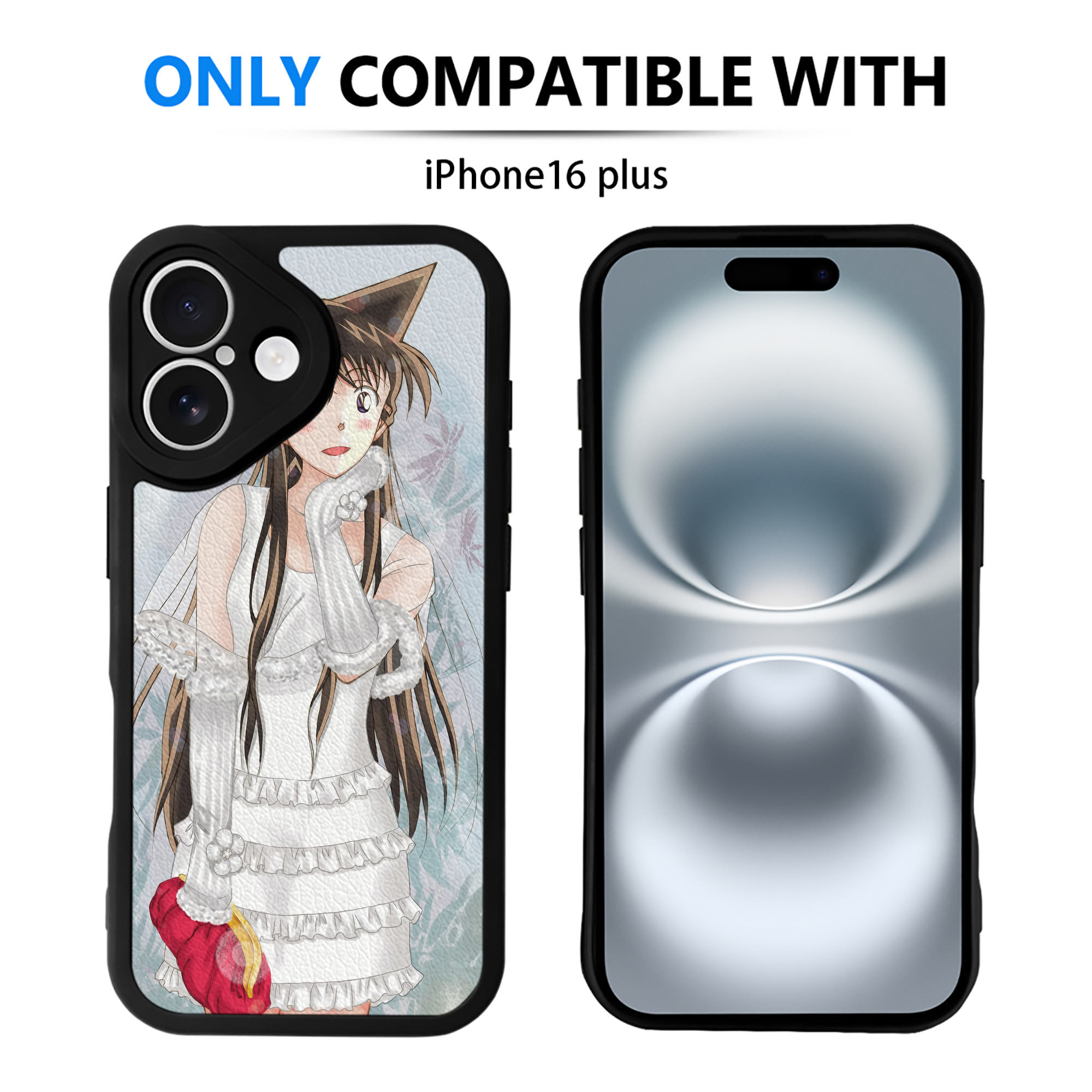 （画像用） 名探偵コナン Detective Conan 【iPhone 16シリーズ対応】シリコンスマホケース（レザー調） 材質：シリコン